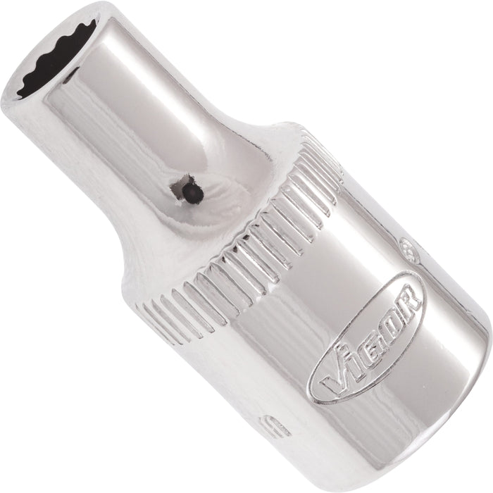 Vigor 1/4in Drive 4.5mm 12 Point Socket V7514-4.5